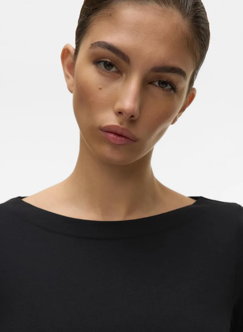 VERO MODA 3/4 Sleeve Basic Top