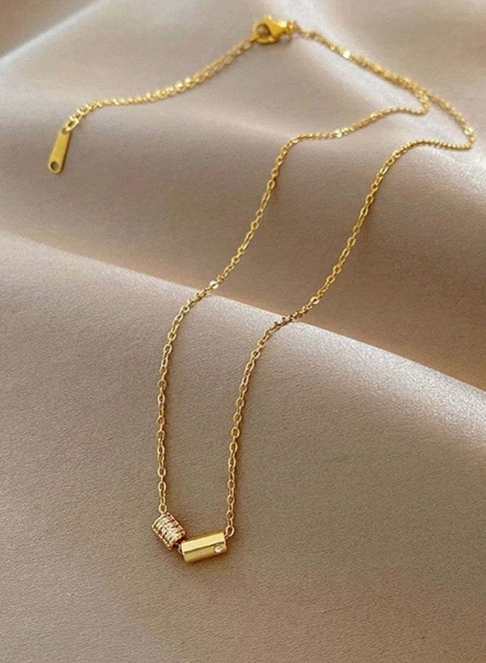 Jewelry 4You Stainless Steel Gold Plated Necklace - Image 2