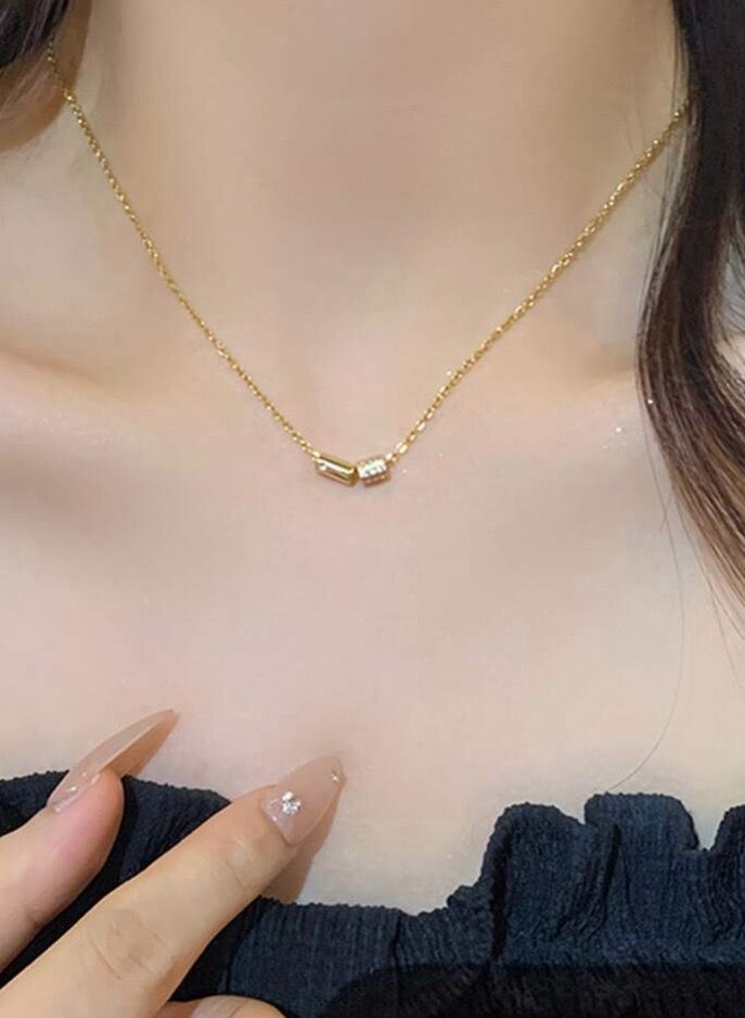 Jewelry 4You Stainless Steel Gold Plated Necklace - Image 3