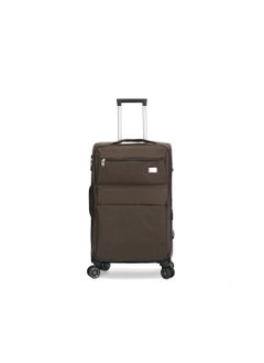 GIORDANO Giordano Trolley Bags 3 PCS Set Softside Spinners,Coffee  - Image 2
