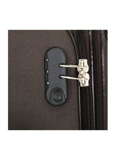 GIORDANO Giordano Trolley Bags 3 PCS Set Softside Spinners,Coffee  - Image 4