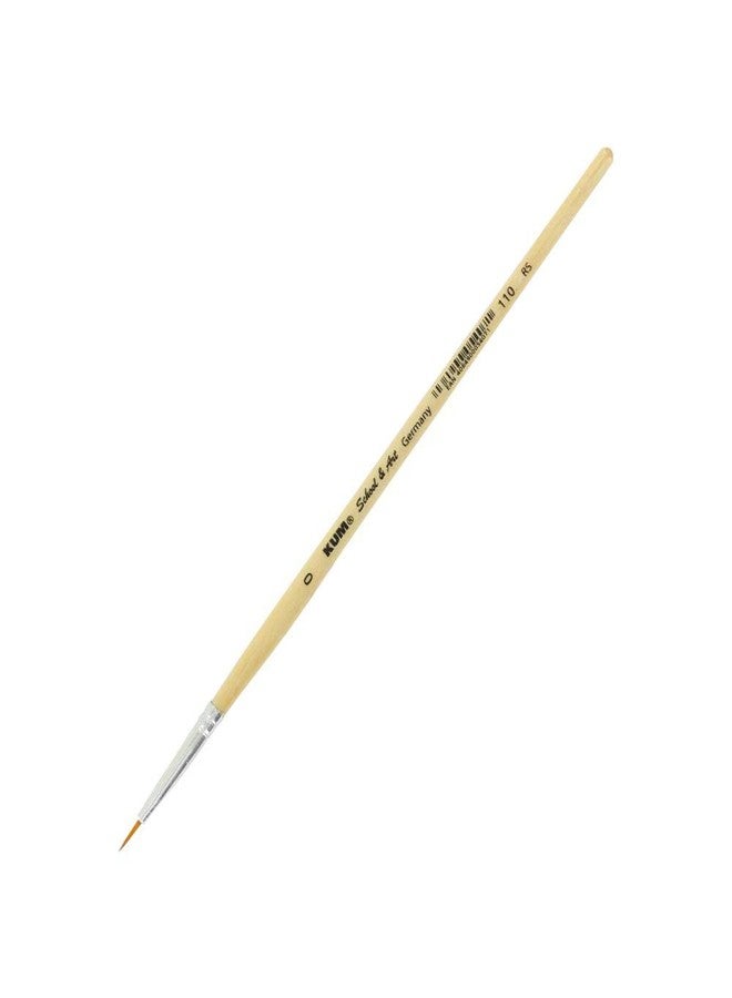 KUM School & Art RS #0 514.10.19 Synthetic Brush Pointed - Image 1