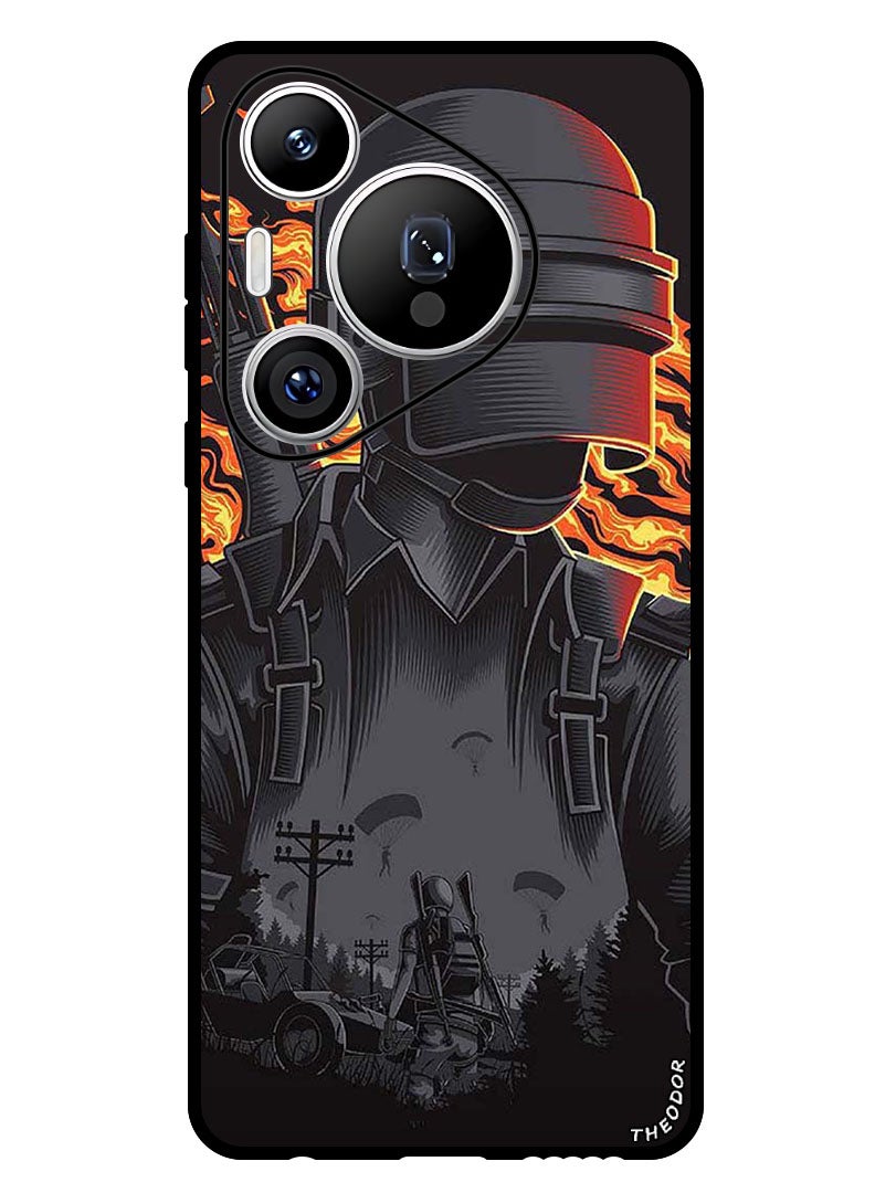 Theodor Protective Case Anti Scratch Shock Proof Bumper Cover For Huawei Pura 70 Pro Plus Pubg War - Image 1