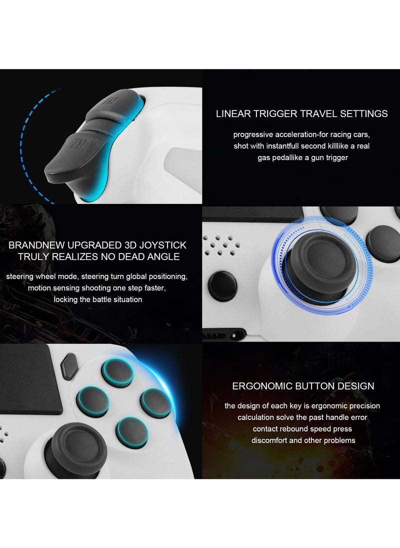Generic - PS4 Controller Six-axis Gyroscope Vibration Motion Sensing Gamepad PC Wireless Bluetooth Controller - Image 1