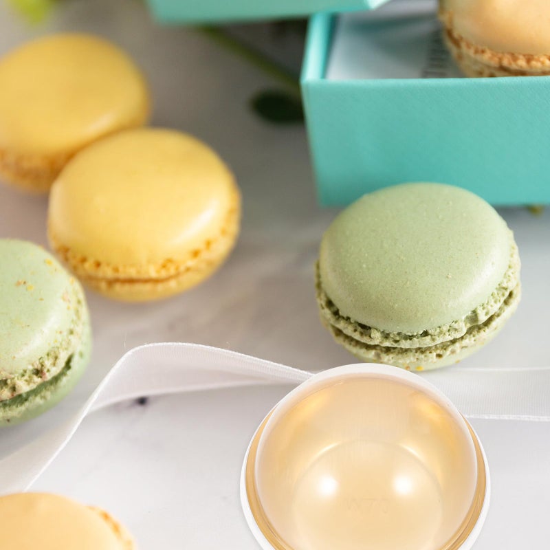 Gold Small Dome Cake Holder Baking Box 50 Pcs For Party Favor Bakery Takeout - Image 5