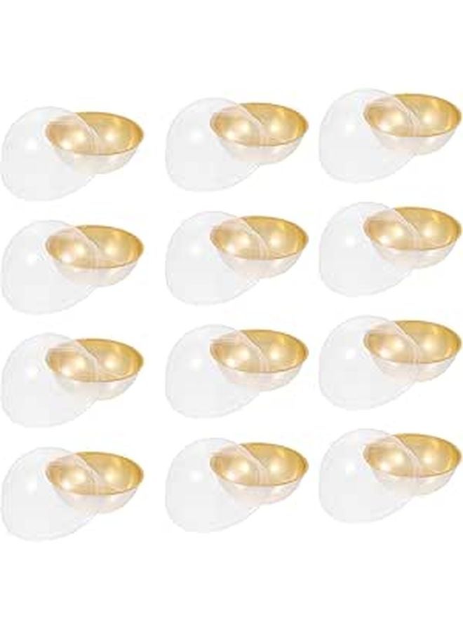 Gold Small Dome Cake Holder Baking Box 50 Pcs For Party Favor Bakery Takeout - Image 1