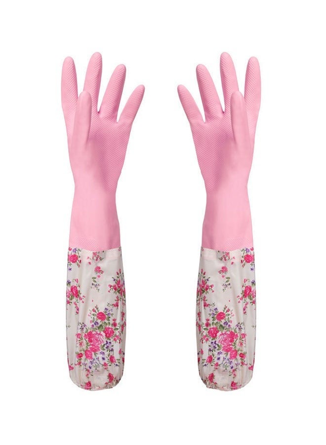 Thickened Dishwashing Gloves Multicolour 52 centimeter