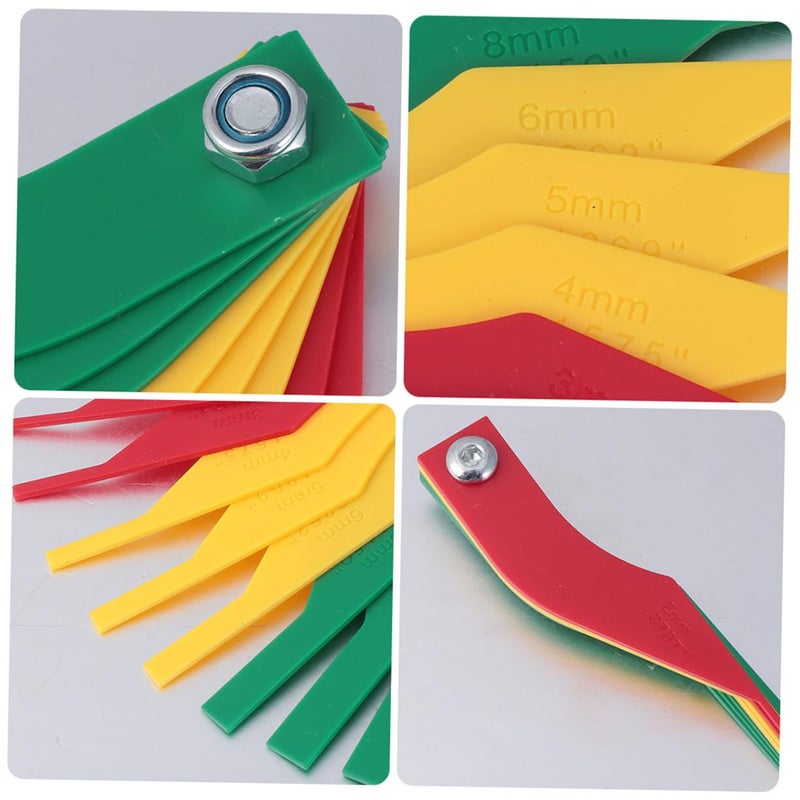 2pcs Professional Brake Pad Thickness Gauge Tester Automotive Measurement Tool - Image 4