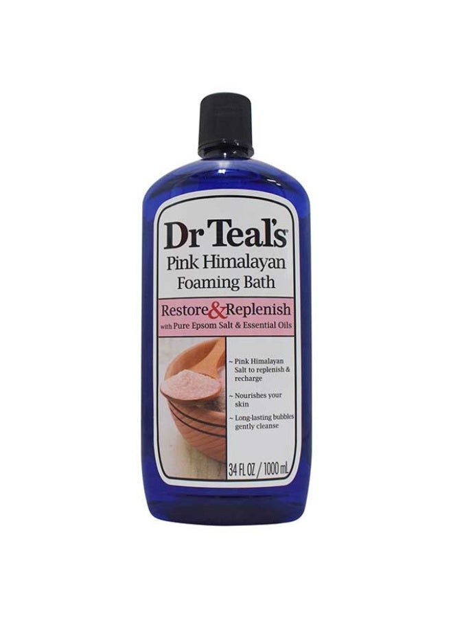 Foaming Bath, Pink Himalayan - 1000ml, United States