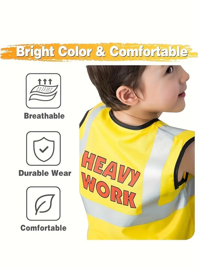 Children's Construction Worker Costume Set - Image 3