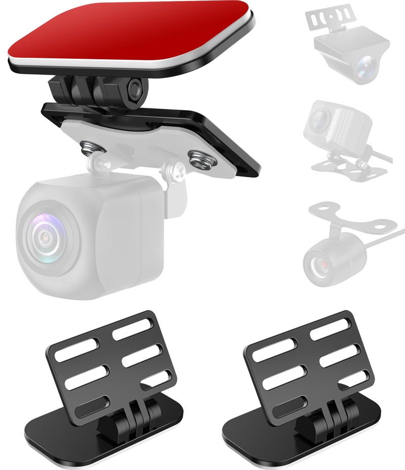 Pixelman Rear Camera Mount - Windshield & Mirror Mount, Backup Camera Holder With Adhesive (2PCS) - Image 1