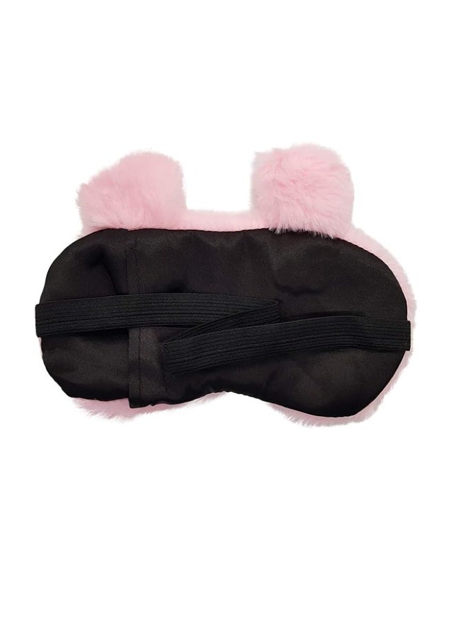 Cute Cartoon Plush Sleep Mask for Kids and Adults Soft Comfortable Light Blocking Eye Mask Elastic Sleeping Mask for Night Nap - Image 2