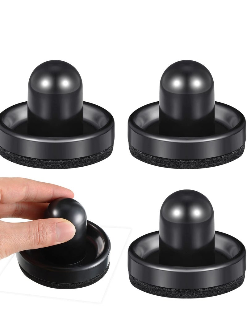 Excefore Rubber Letter Image Stamp Pressure Tool, 4Pcs Press Stamping Brush, Punch Perfect for Imprinting, Embossing Card Making Seal Stamp(Black) - Image 1