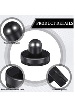 Excefore Rubber Letter Image Stamp Pressure Tool, 4Pcs Press Stamping Brush, Punch Perfect for Imprinting, Embossing Card Making Seal Stamp(Black)  - Image 2