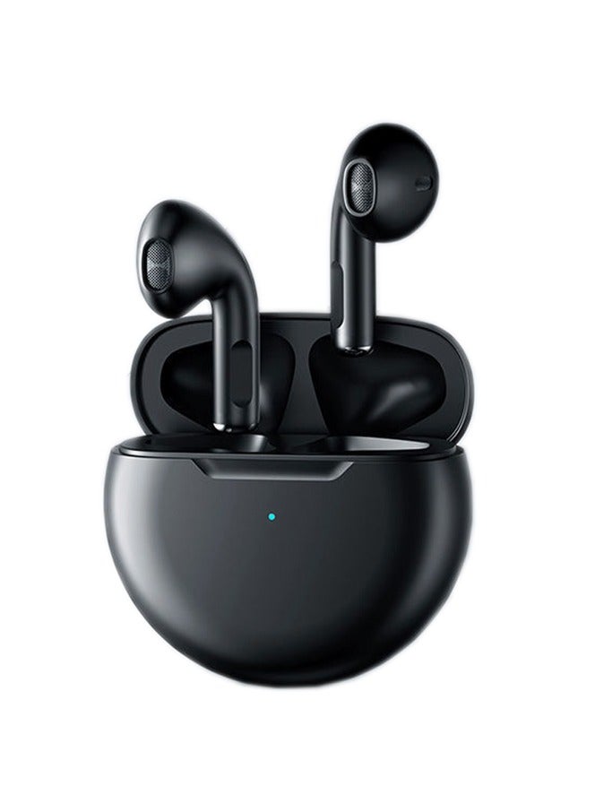 ZEPONOVA Wireless Bluetooth Earbuds Headphone & Earphones with Bass Stereo Semi Bluetooth Earphone Light-Weight Earbud Black - Image 1