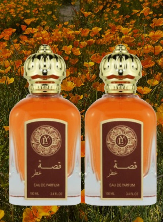 LY 2 Pieces Gissah Classic Parfum 100ML - Image 1