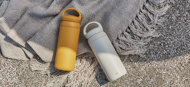 كينتو Kinto 21091 يوم قبالة Tumbler من الفولاذ المقاوم للصدأ 16.9 Fl Oz (500 مل) أبيض - Image 5