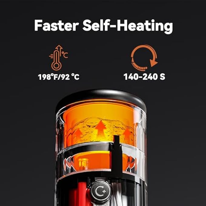 Unity Portable Electric Espresso Maker 20 Bar Pressure SelfHeating With UsbC Compatible With Ns Pods  Ground Coffee For Travel Camping Hiking Car Office - Image 5