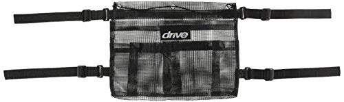 Drive Medical Deluxe Universal Vinyl Mesh Bather Pouch, Black, 10" x 13" x 1" - Image 5