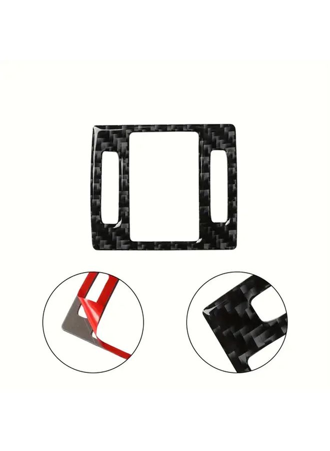 Carbon Fiber Center Console Trim Cover Sticker For Model I 8 15 Luxury Scratch Resistant Easy Install - Image 3