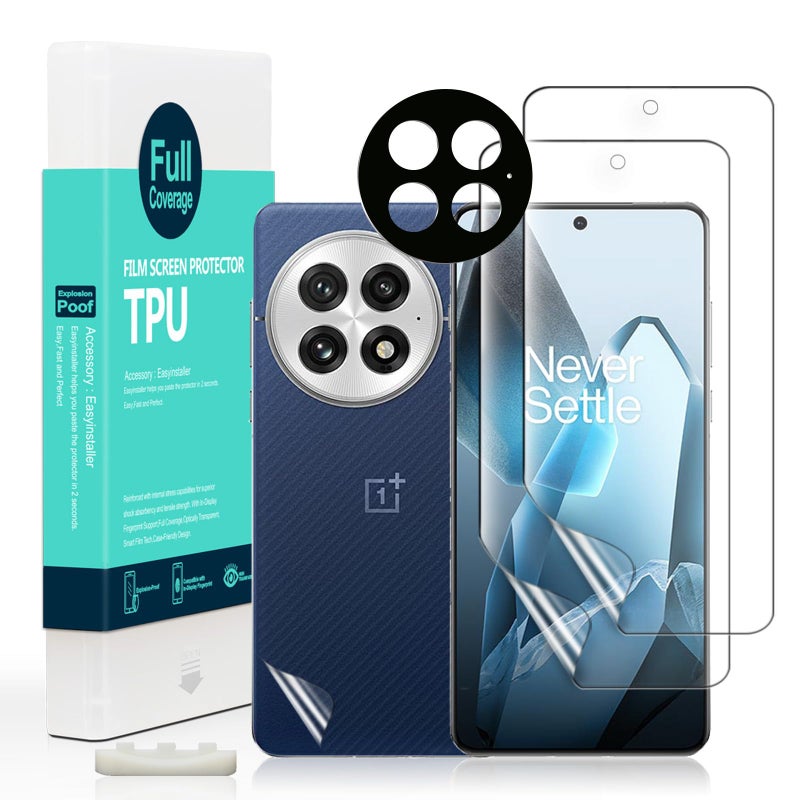 Ibywind Screen Protector For OnePlus 13 5G 6.82"(2 Pcs),Flexible TPU Film,With 1Pc Camera Lens Protector,1Pc Back Film,Bubble Free[Easy to install] - Image 1