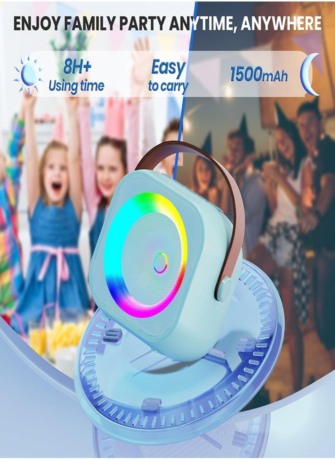 Karaoke Machine, Portable Bluetooth Karaoke Speaker with Wireless Microphones and Party Lights for Kids and Adults, Birthday Gifts for Girls Boys Family Home Party - pzsku/ZC2AB3EA7D501A9BF1A98Z/45/_/1726798326/c211259a-1b42-4201-b01d-ca4e324421ce