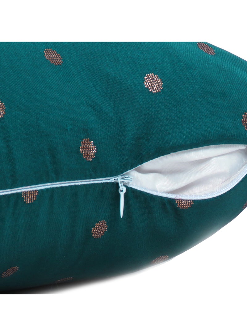 ريارا غطاء وسادة مقاس 45 × 45 سم لكرسي المكتب أو غرفة المعيشة أو غرفة النوم أو المقعد أو الأريكة الخارجية، مجموعة من قطعتين  - Image 4