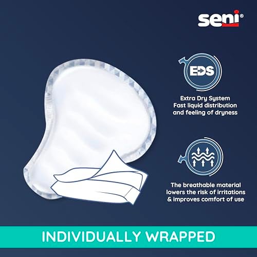 Seni Man Premium Bladder Control Guards Active Pads - 15 Pieces | Breathable | High absorbency | Odor control | Skin Friendly | Comfort first pads - Image 5