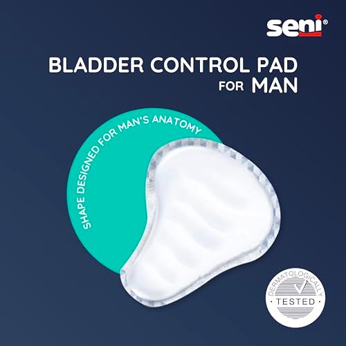 Seni Man Premium Bladder Control Guards Active Pads - 15 Pieces | Breathable | High absorbency | Odor control | Skin Friendly | Comfort first pads - Image 3