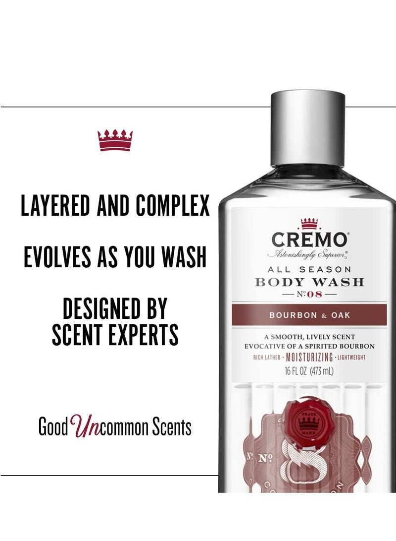 كريمو مجموعة من 3 عبوات غسول الجسم بفانيلا بوربون والسنديان - Image 2