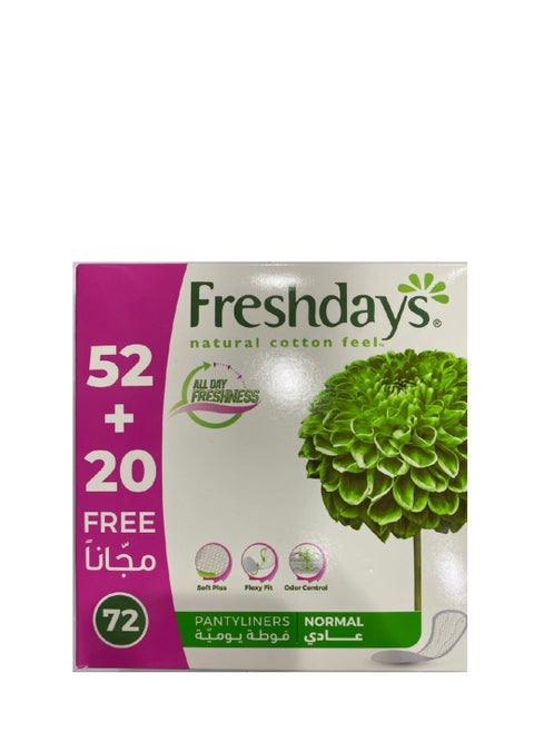 Freshdays Normal 72 Pads