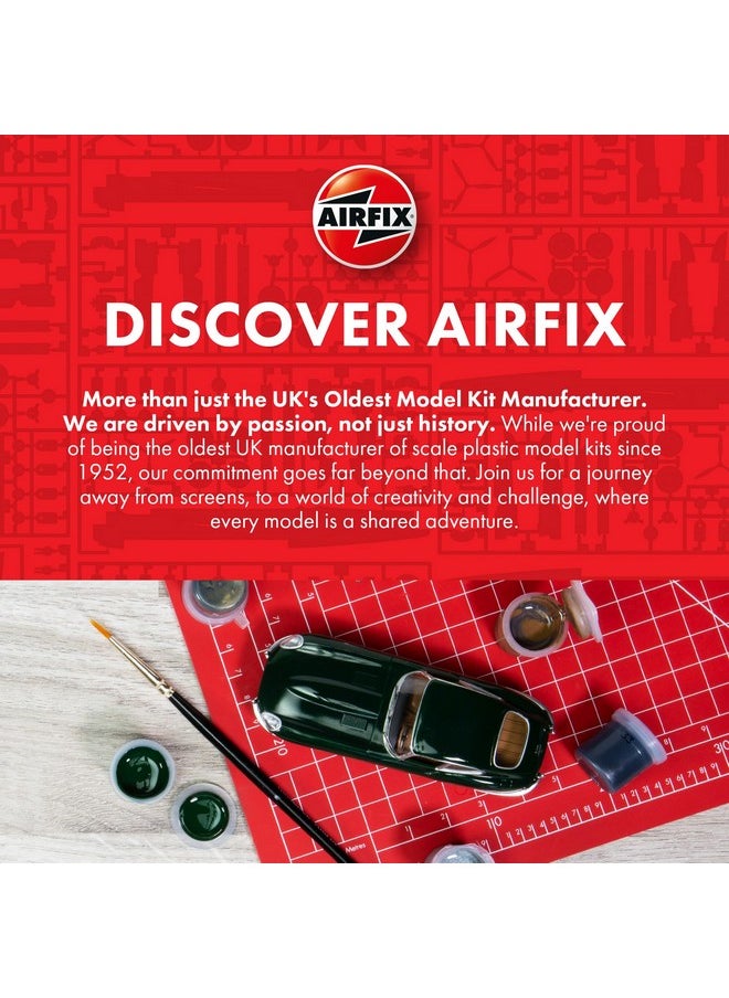 إيرفيكس طقم نموذج طائرة Airfix - A01008B Messerschmitt Bf109E-4، أطقم نماذج طائرات بلاستيكية للكبار والأطفال، مستوى المهارة 1، نماذج طائرات عسكرية من الحرب العالمية الثانية بمقياس 1:72 - نماذج طائرات حقيقية  - Image 4