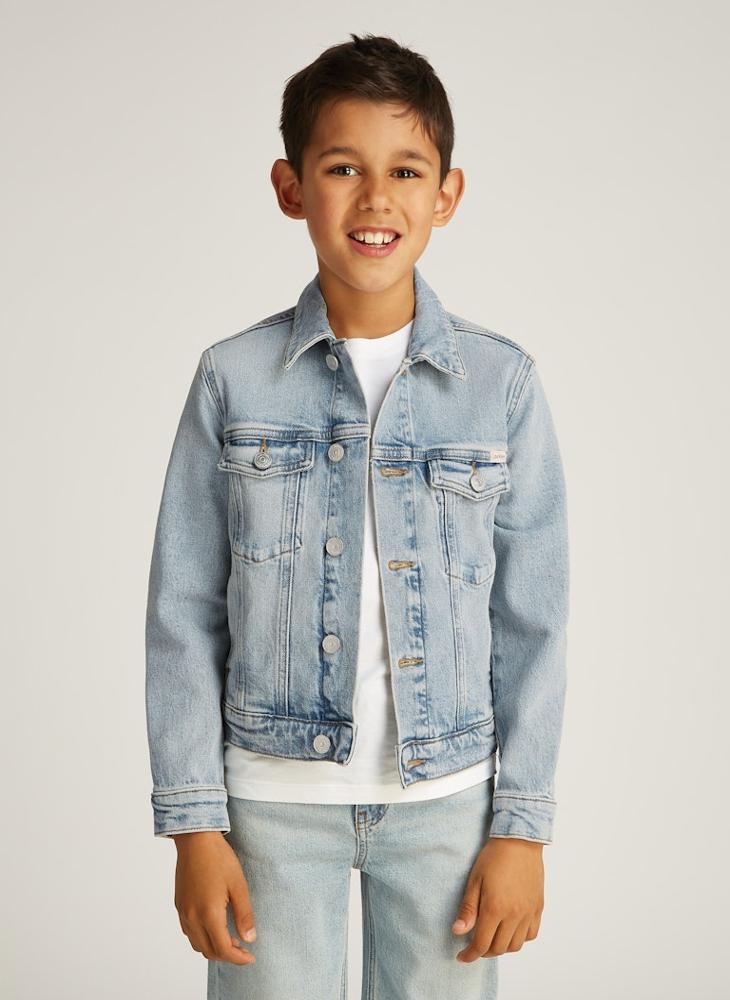 Calvin Klein Jeans - Youth Visual Hero Trucker Jackect - Image 1
