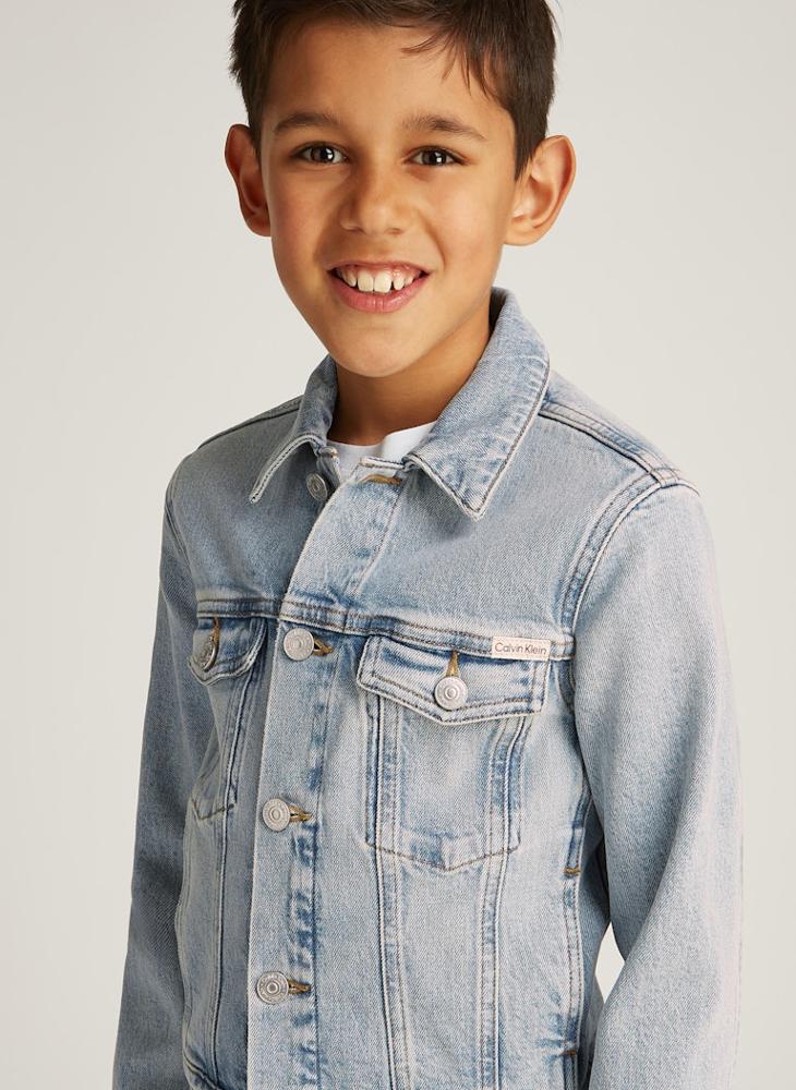 Calvin Klein Jeans - Youth Visual Hero Trucker Jackect - Image 1