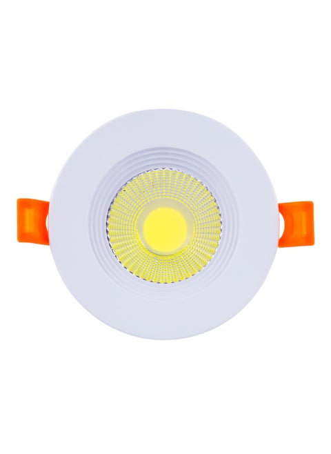 Geepas 7 W Energy Saving LED Downlight GESL55109, 560 Lumens and 6500 K Color Temperature, Energy Efficient LED Light with 30000 Hours Lifetime, Ceiling Light Perfect for Home and Office Use, 2 Years
