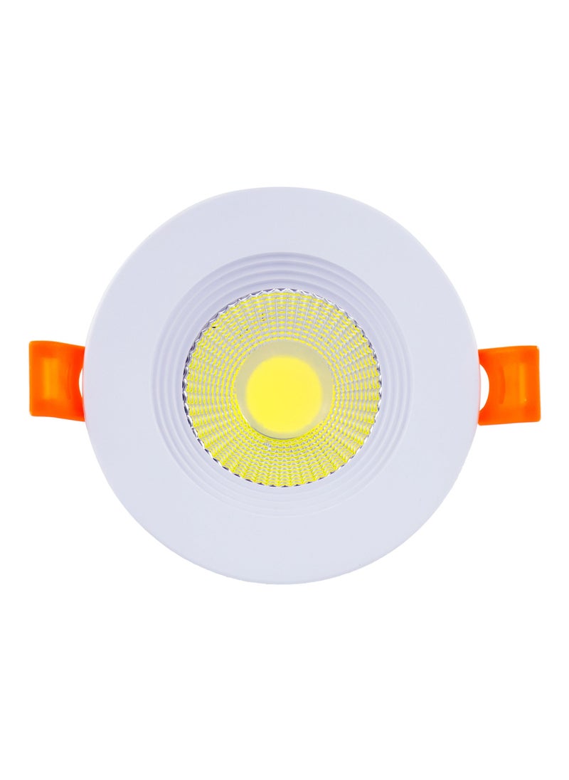 GEEPAS - Geepas 7 W Energy Saving LED Downlight GESL55109, 560 Lumens and 6500 K Color Temperature, Energy Efficient LED Light with 30000 Hours Lifetime, Ceiling Light Perfect for Home and Office Use, 2 Years - Image 1