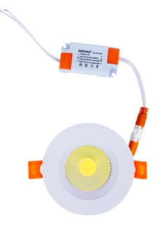 GEEPAS Geepas 7 W Energy Saving LED Downlight GESL55109, 560 Lumens and 6500 K Color Temperature, Energy Efficient LED Light with 30000 Hours Lifetime, Ceiling Light Perfect for Home and Office Use, 2 Years  - Image 3