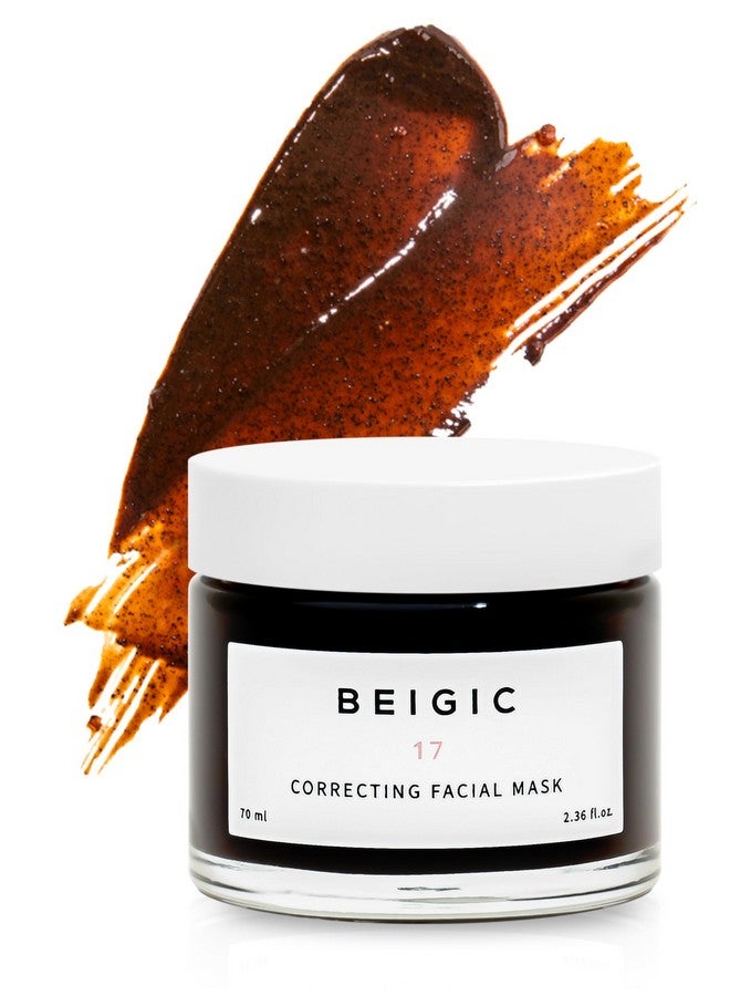 Beigic Correcting Facial Mask Korean Skincare Pore Refining Facial Mask W/Green Coffee Bean Oil Moisturizing Vegan Clean 2.36 Fl. Oz. - Image 1