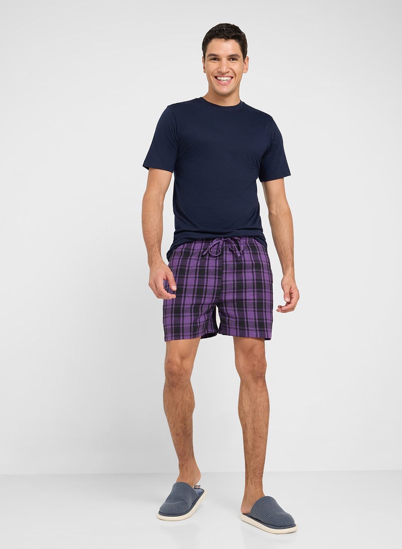 Seventy Five Nightwear T-Shirt & Shorts Sets  - Image 1