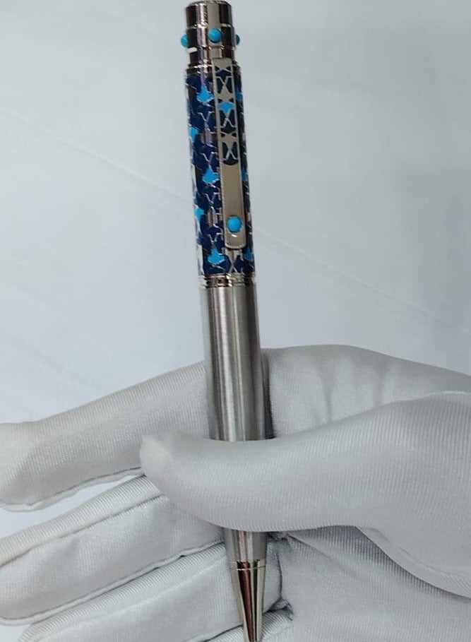 قلم رجالي مميز وفخم غطاء وفر