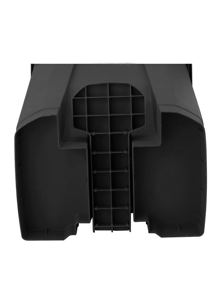 Festive Gallery 50L Pedal Dustbin – Elegant Design, Durable Wear-Resistant Material, Sturdy & Reliable, Hands-Free Operation with Pedal Base (Black)  - Image 4
