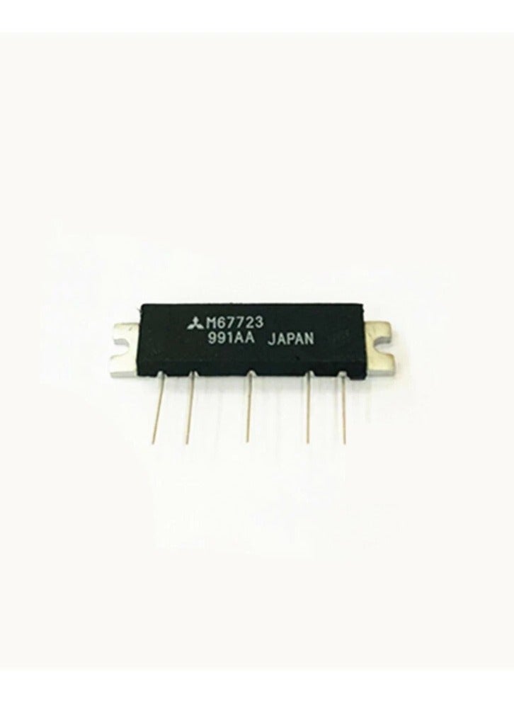 MITSUBISHII RF POWER MODULE M67723, 220-225MHz, 12.5V, 7W, FM PORTABLE RADIO - Image 1