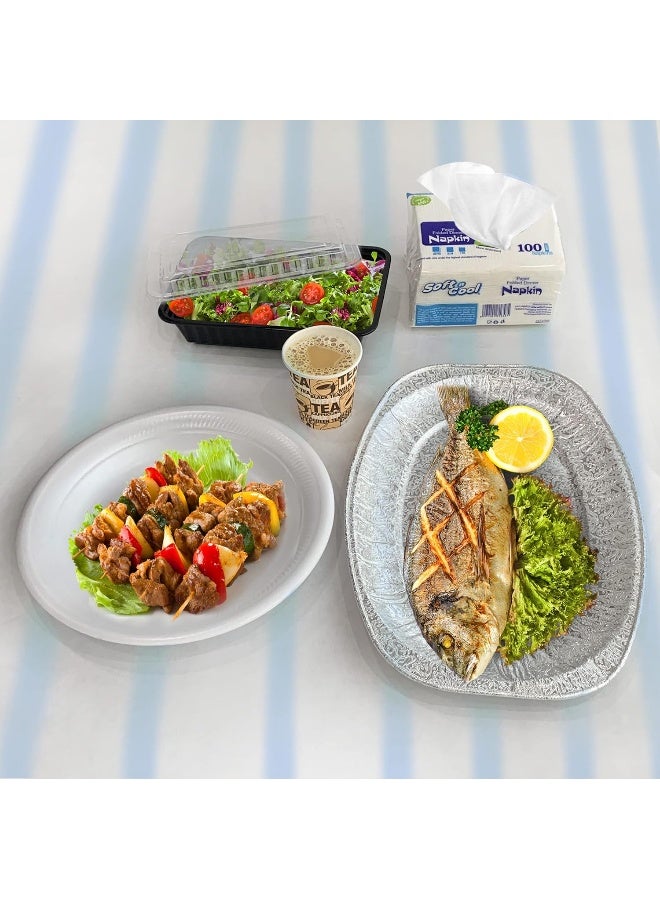 Hotpack مجموعة الشواء القابلة للاستخدام لمرة واحدة من هوت باك لـ 10 أشخاص  - Image 4