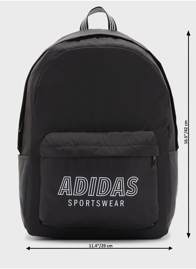 Classic House Of Tiro Graphic Backpack