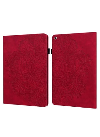Case Cover For iPad 10.2 2021 / 2020 / 2019 Peacock Embossed Pattern TPU + PU Horizontal Flip Leather Case with Holder & Card Slots & Wallet & Sleep / Wake-up Function Red - pzsku/ZC2AC66F5BEACE2DD094BZ/45/_/1708915513/57750c2c-03a6-4603-87fd-b818fac8d568