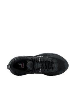 FILA حذاء رياضي سميك ونعل سميك باللون الأسود  - Image 3
