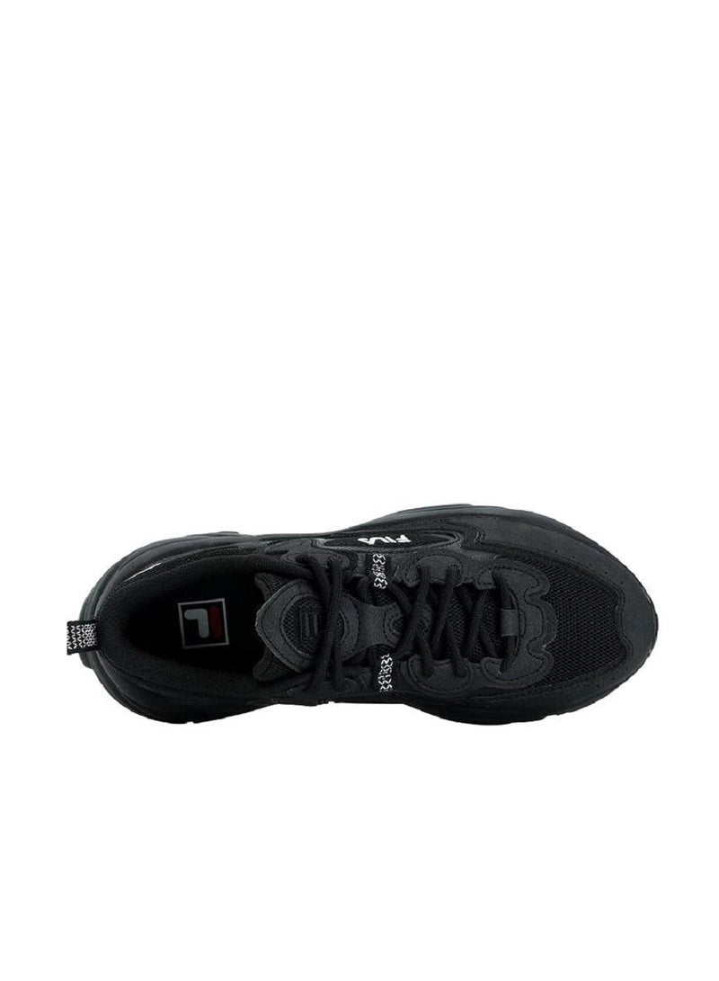 FILA حذاء رياضي سميك ونعل سميك باللون الأسود - Image 3