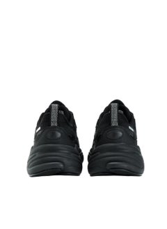 FILA حذاء رياضي سميك ونعل سميك باللون الأسود  - Image 4