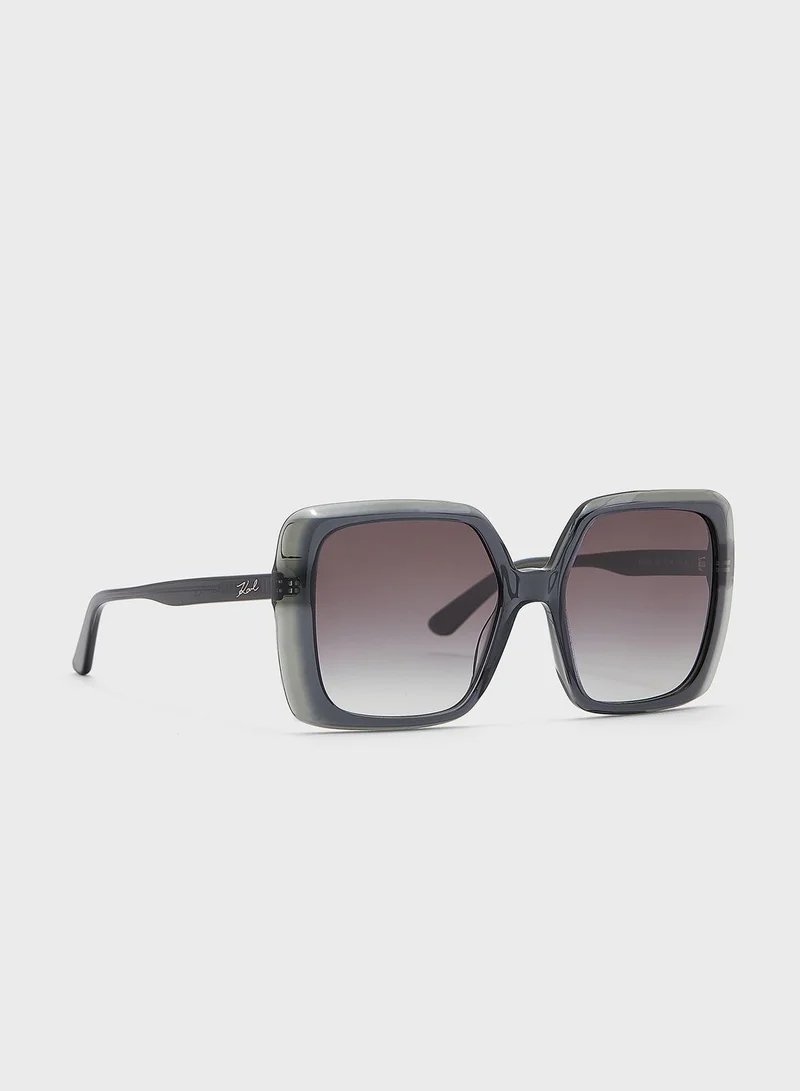 Karl Lagerfeld Rectangular Sunglasses