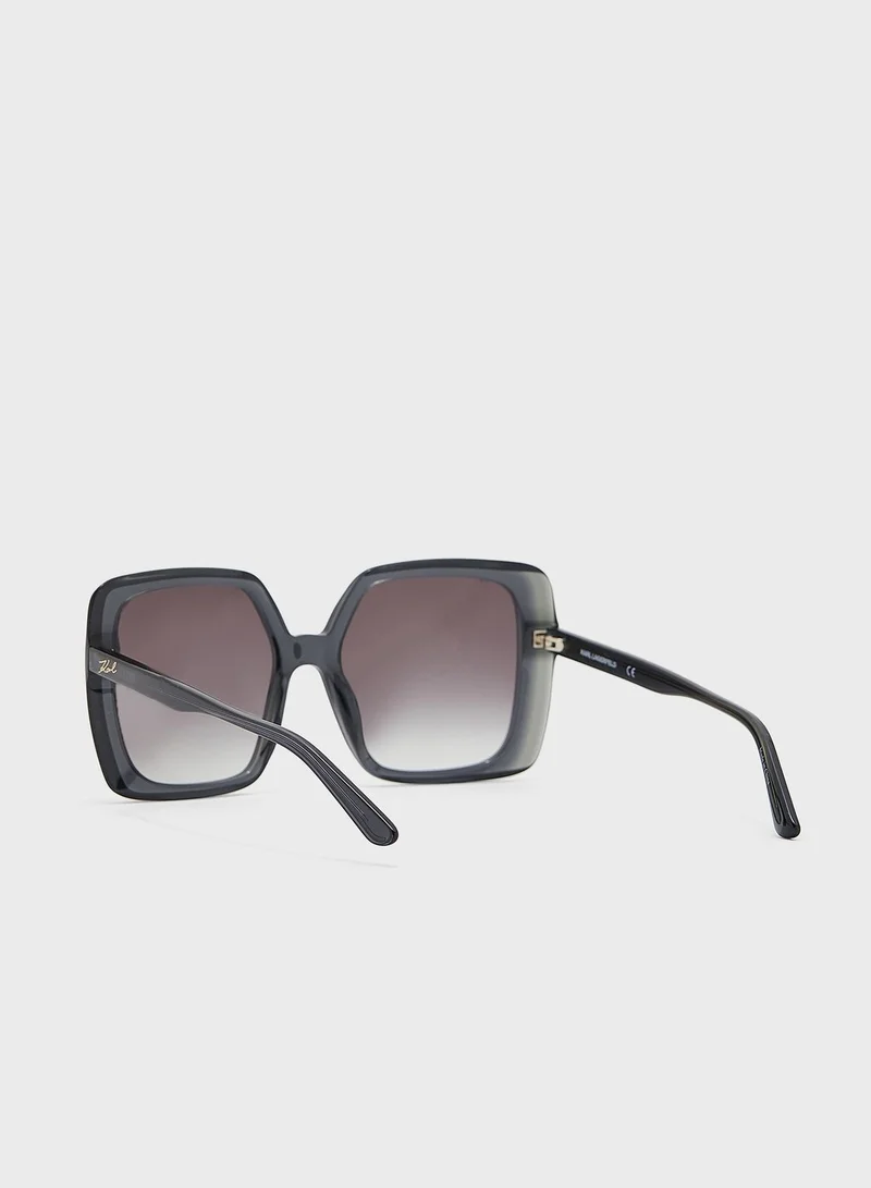 Karl Lagerfeld Rectangular Sunglasses